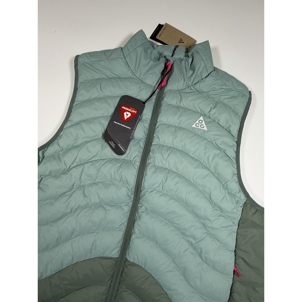 Nike ACG Lava Flow Therma-FIT ADV Vest Men's M Cannon Mint Foam HV0605-017 NWT